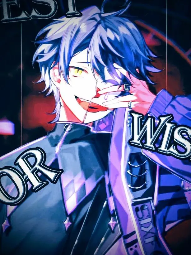 Sakuneko_Moti의 夜の遊園地とピエロさん