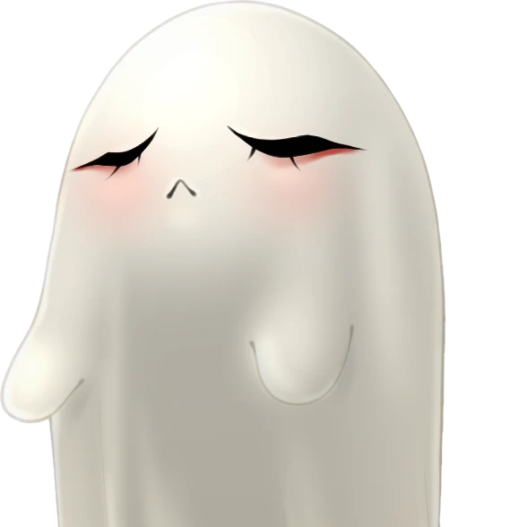 귀여운 유령과 마주쳤다👻