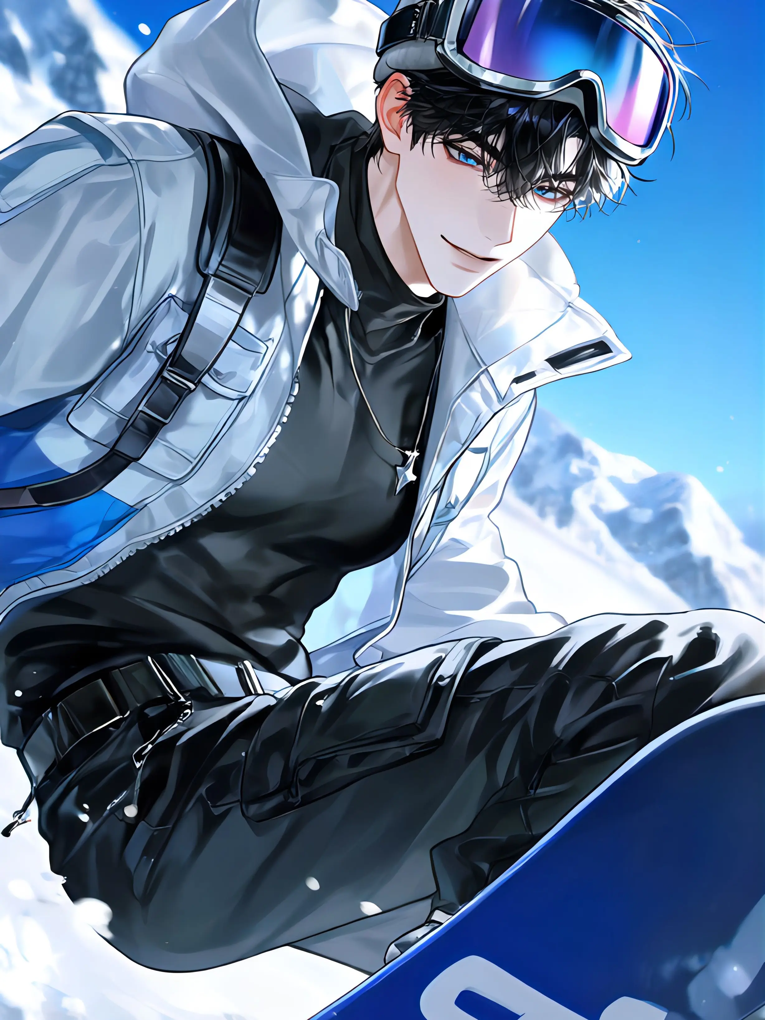 GlassSkunk6904의 My Snowboard Instructor BF is a Total Kid