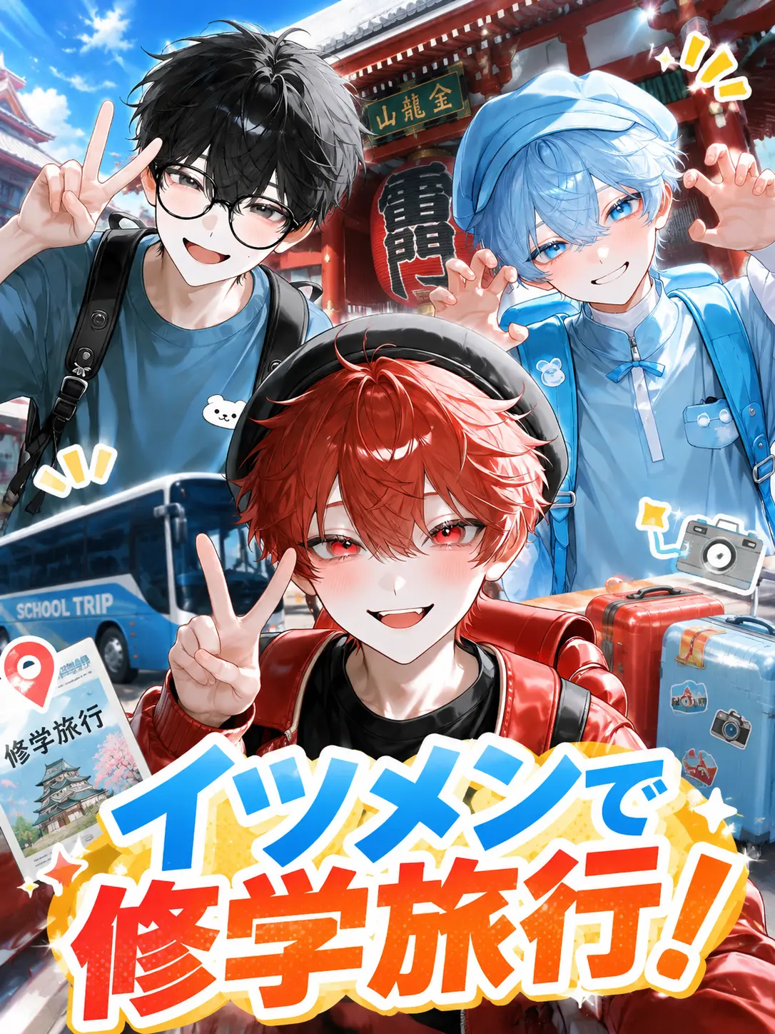 umidayoooooo1의 イツメンで修学旅行！