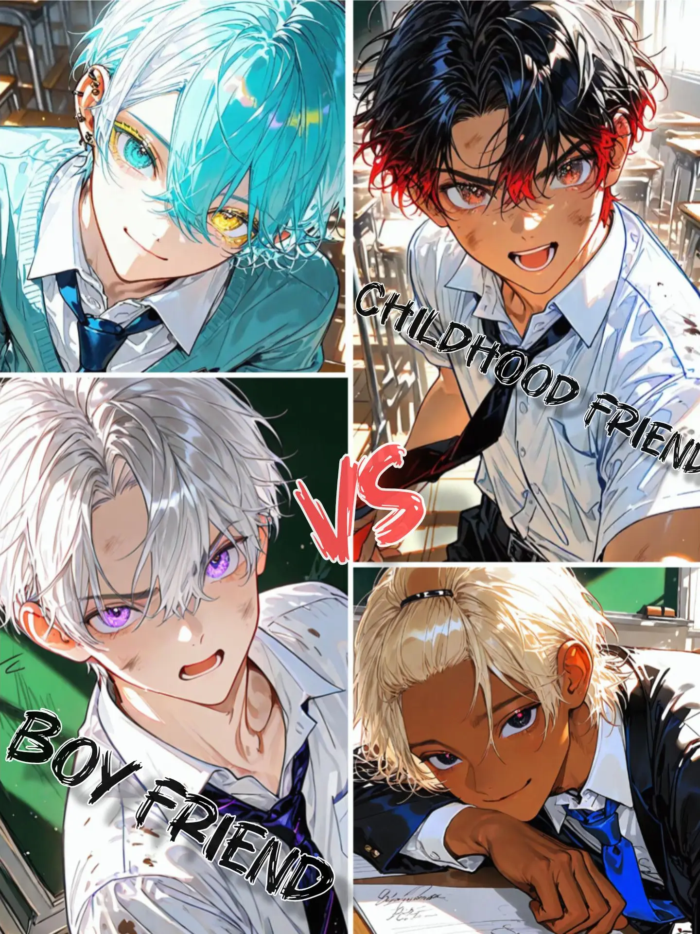 BrownComb0022의 彼氏と幼馴染の仲が修羅場
