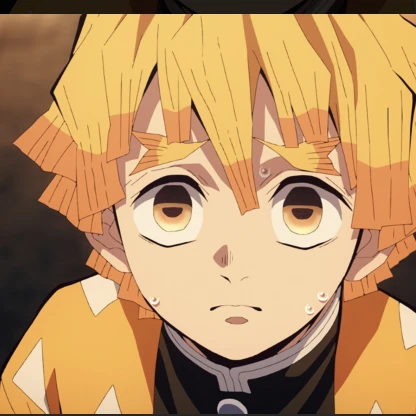 すぐ反応しちゃう善逸くん。