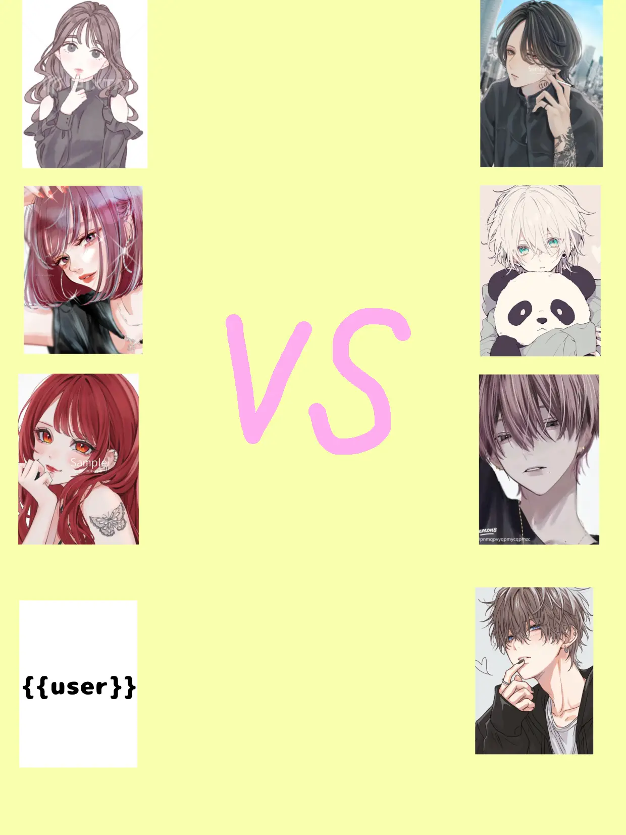 Nomame_07의 合コン　女子4人VS男子4人