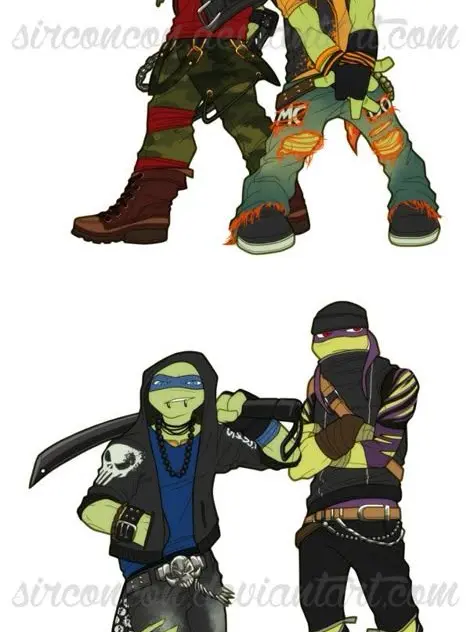DeafPetal4453의 TMNT Street Punks  (Immortal AU)