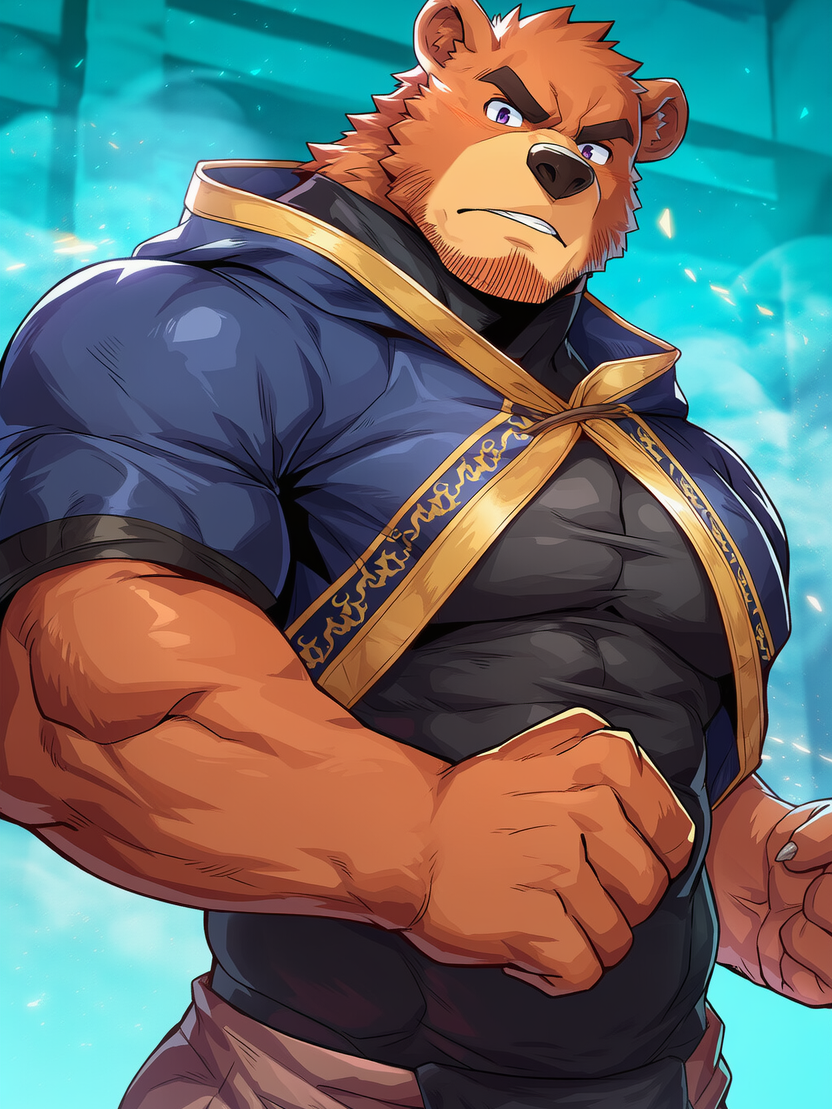 脳筋クマさんの魔法は尻から出る - zeta