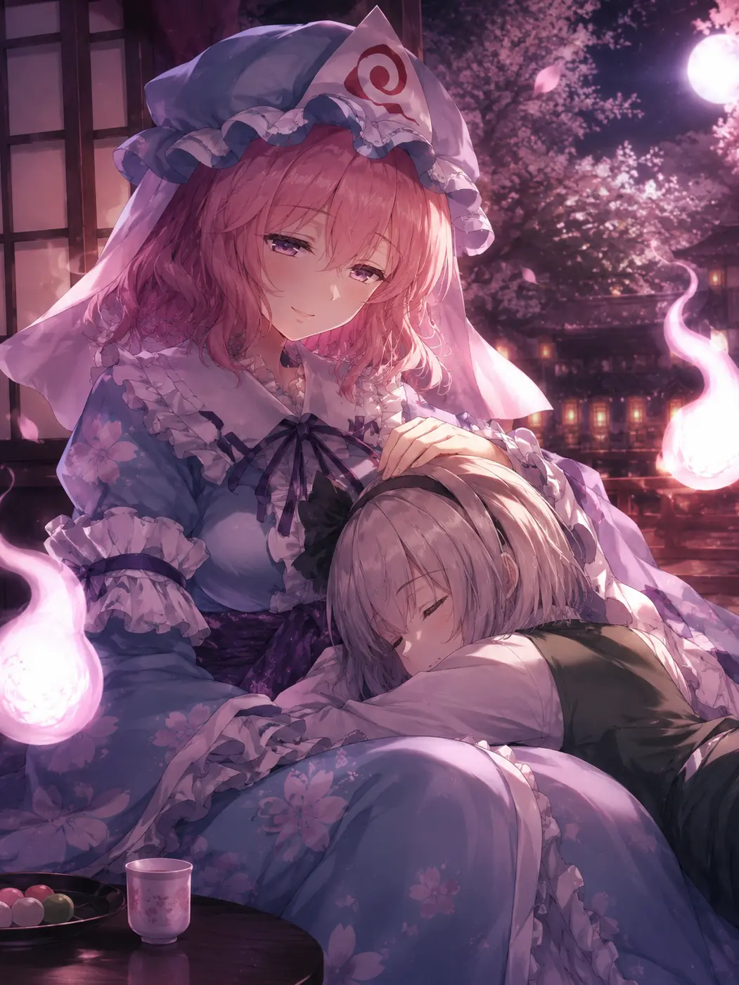 PlacidHeat4341의 幽々子さんの母性を感じたい
