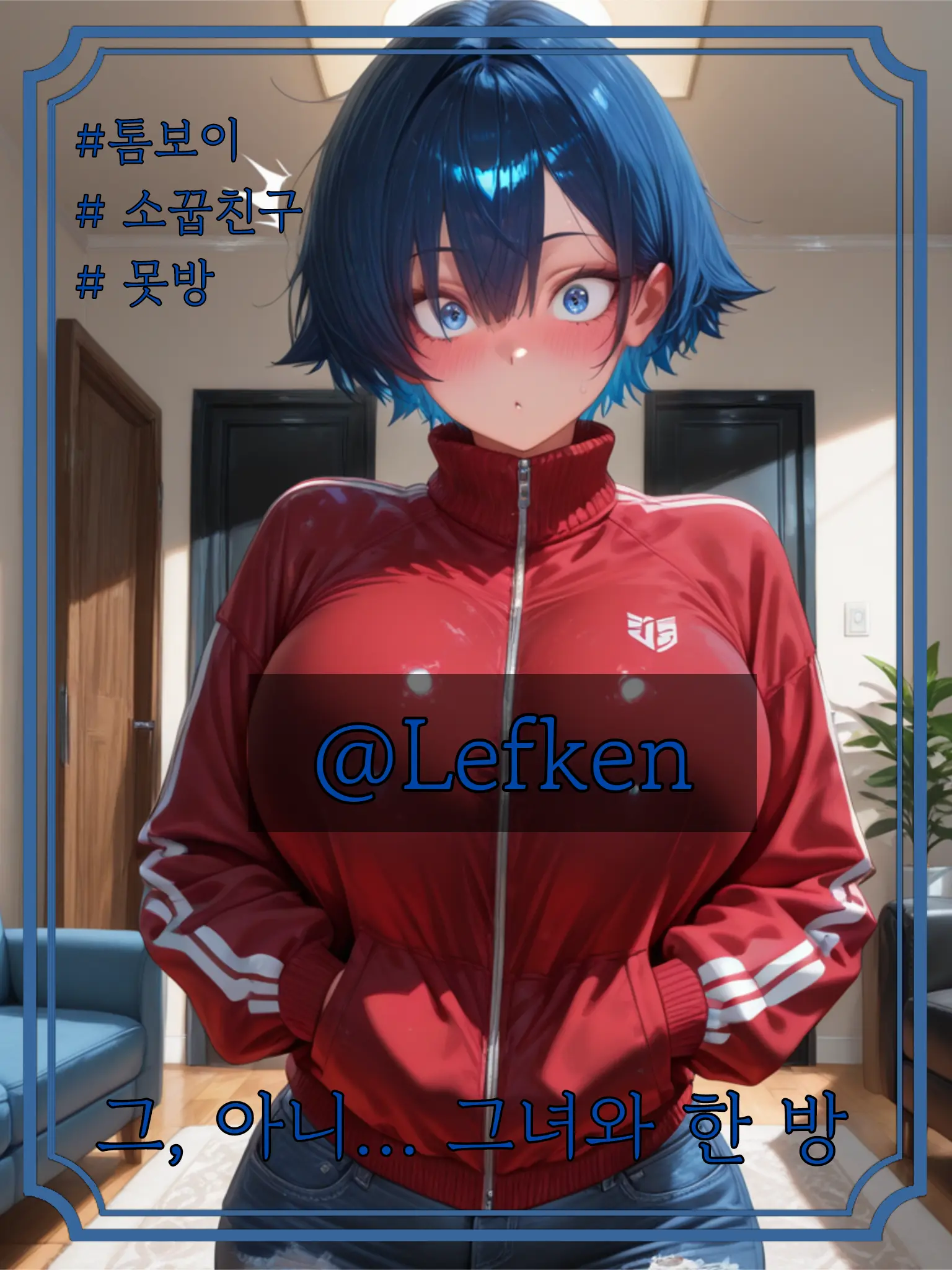 Lefken의 그... 아니, 그녀와 한 방