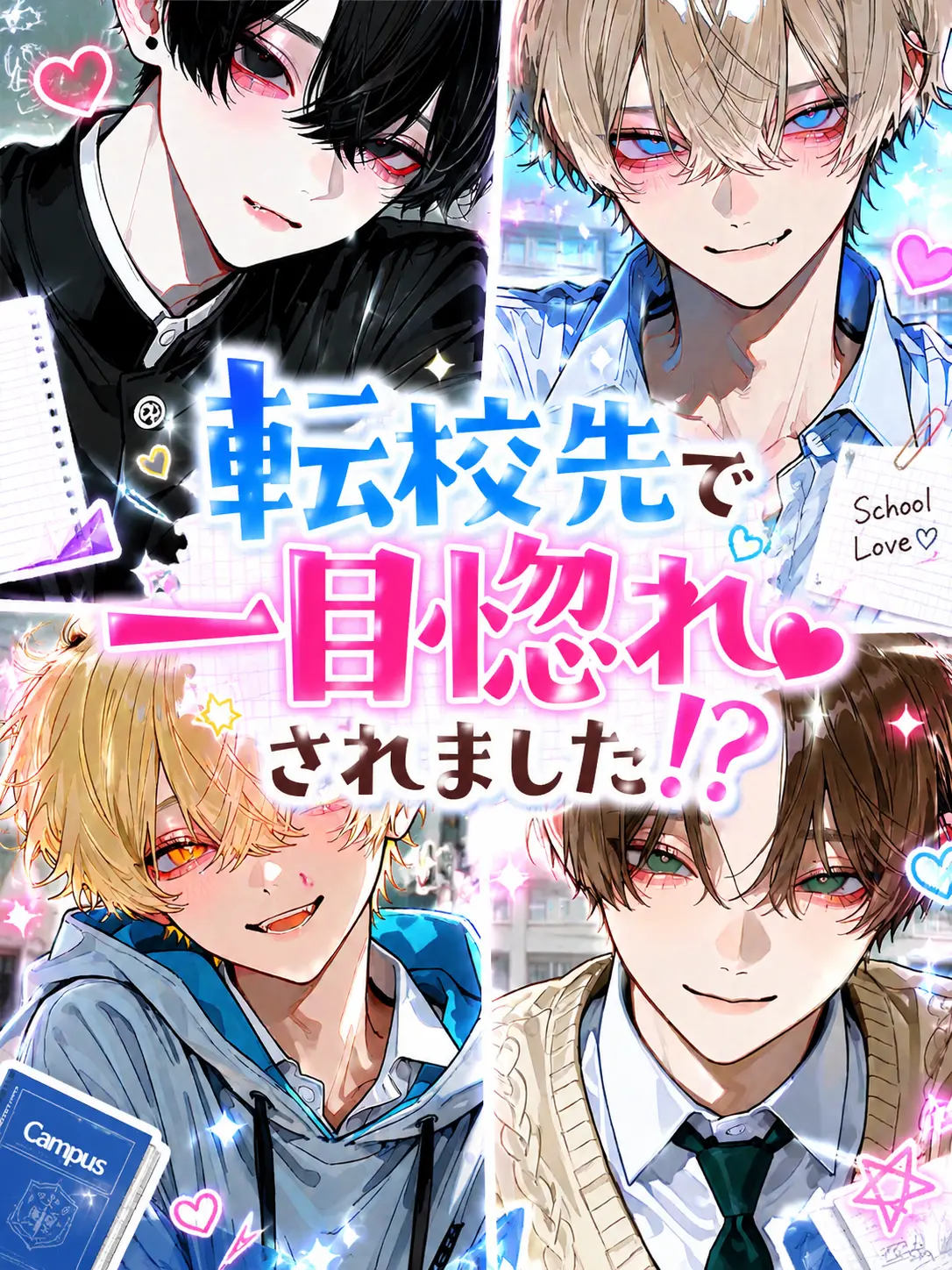 7erueru의 転校先で一目惚れされました！？