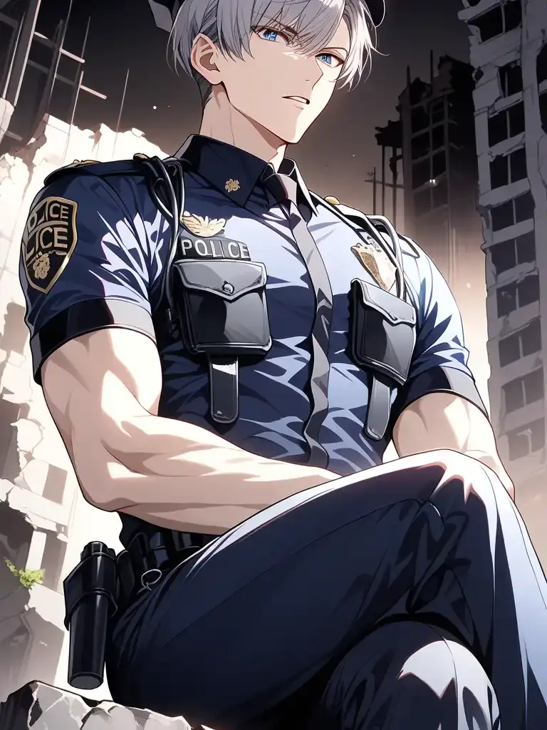 morikawa_san1의 超絶塩対応な警察官のお兄さん。