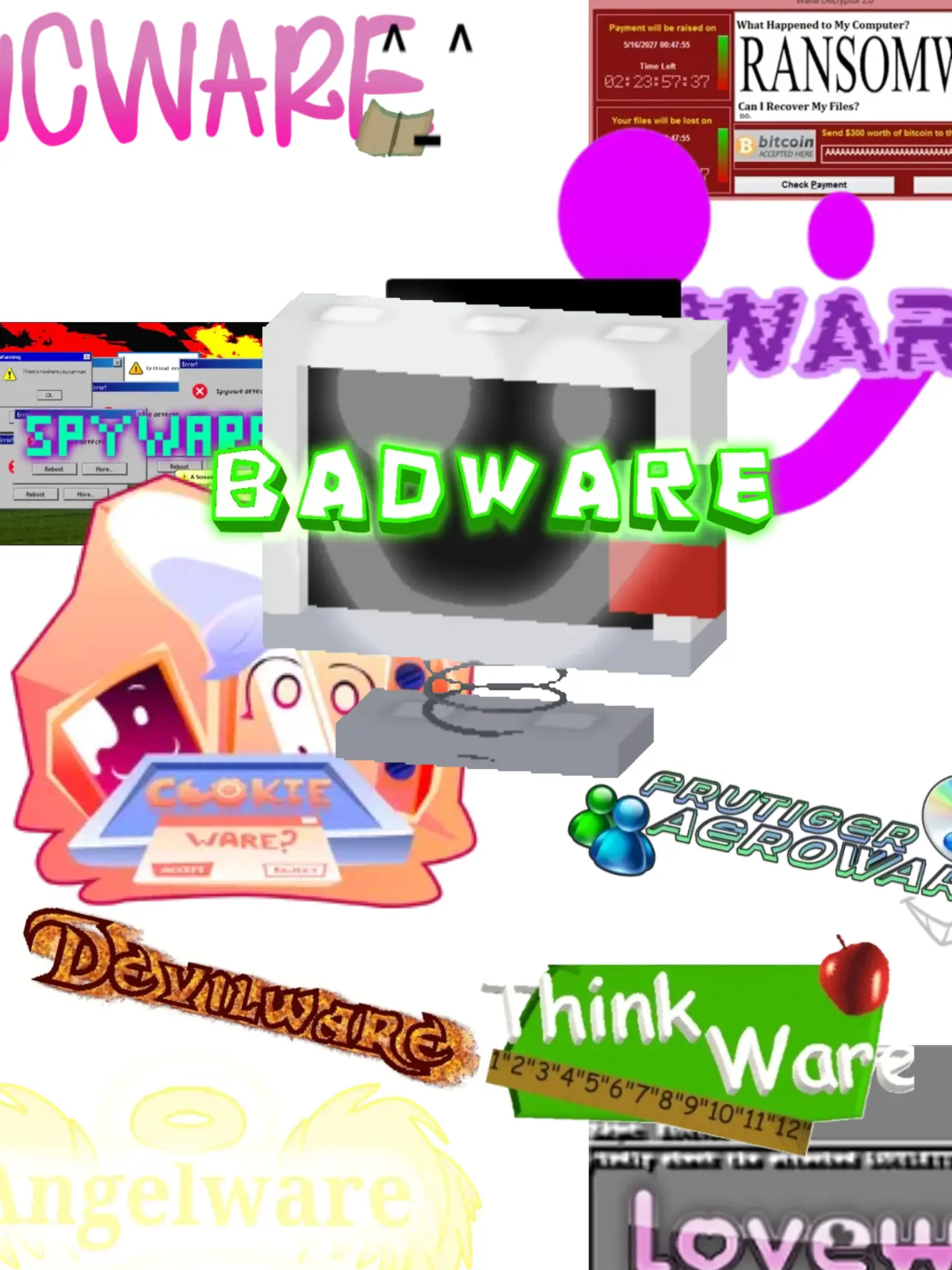 Happy_smile_script의 배드웨어 부하들과 하루