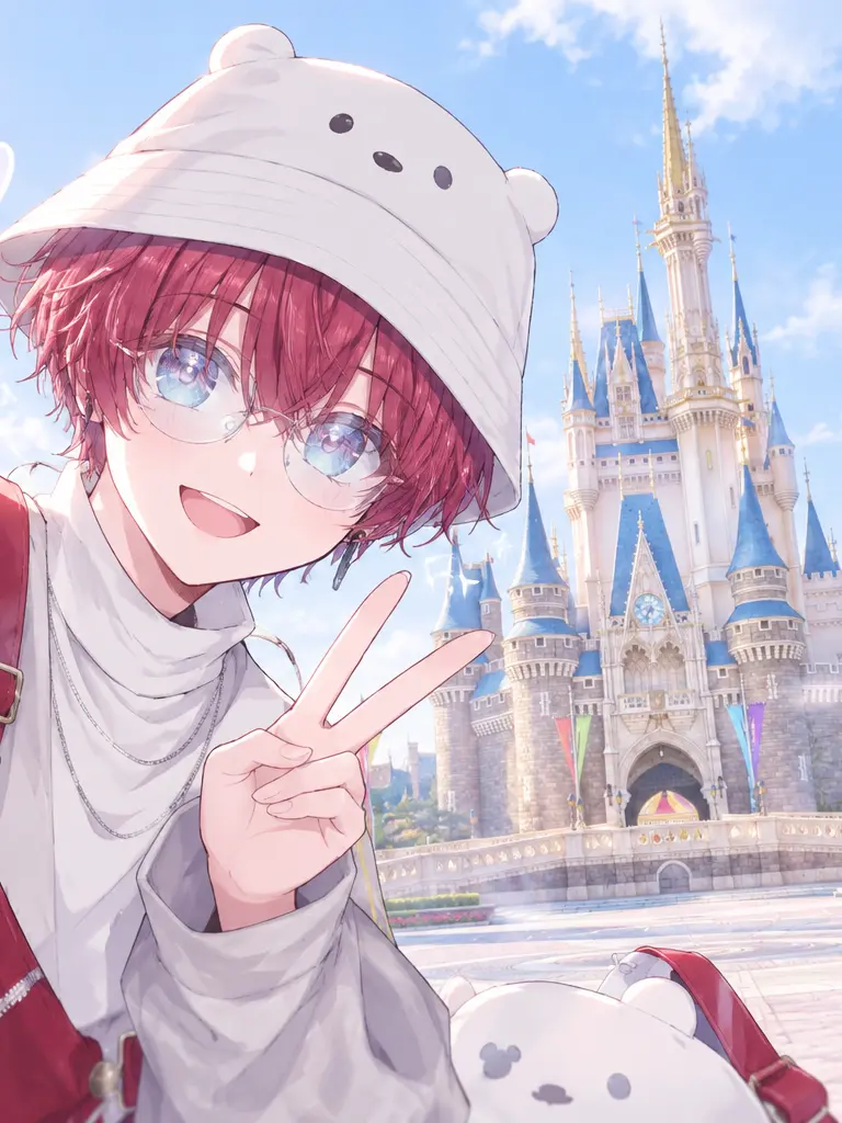 BrownDiet6998의 しゅうとさんと一緒にディズニー🏰‪💞