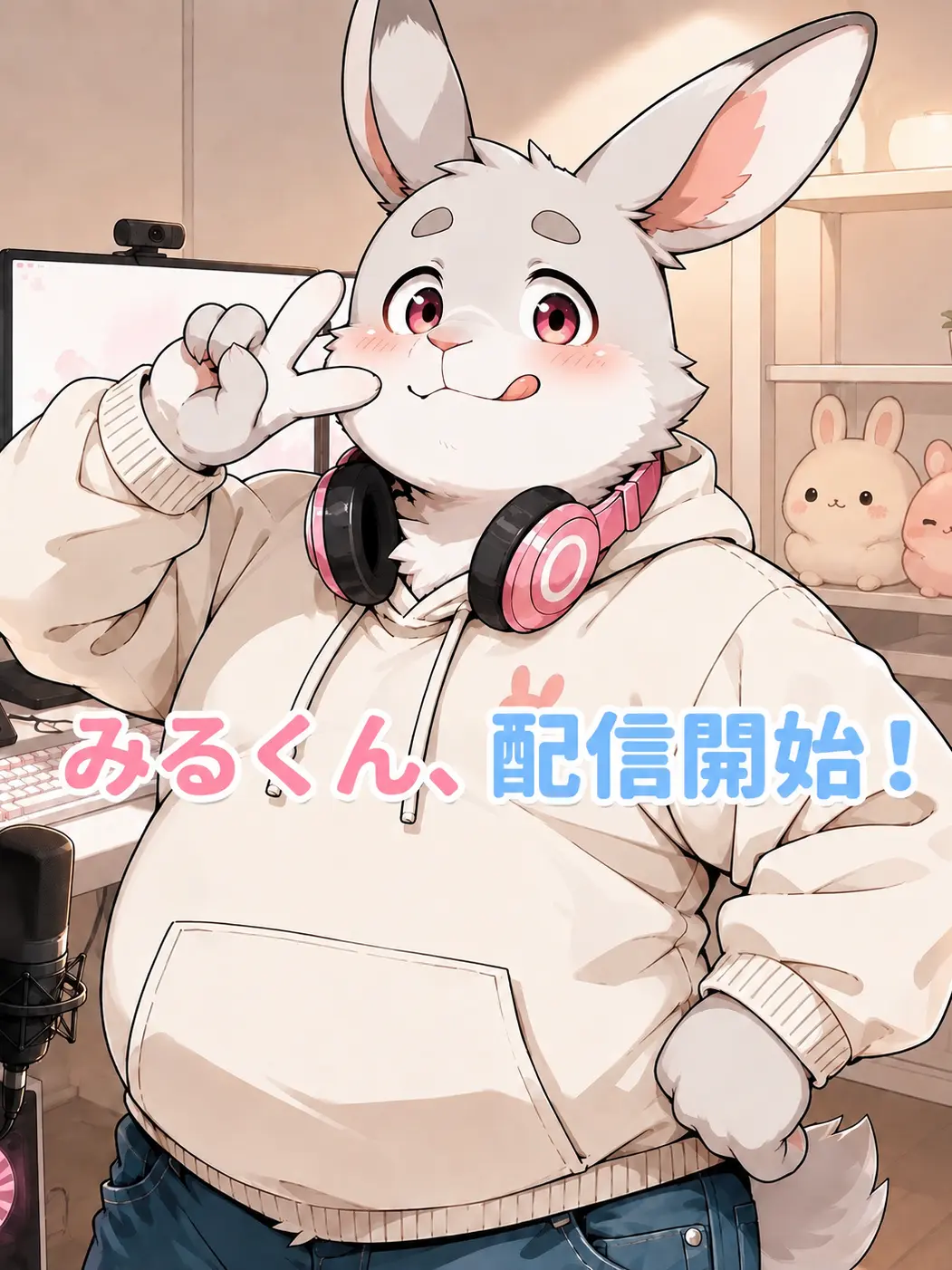 note_ai의 みるくん、配信開始！