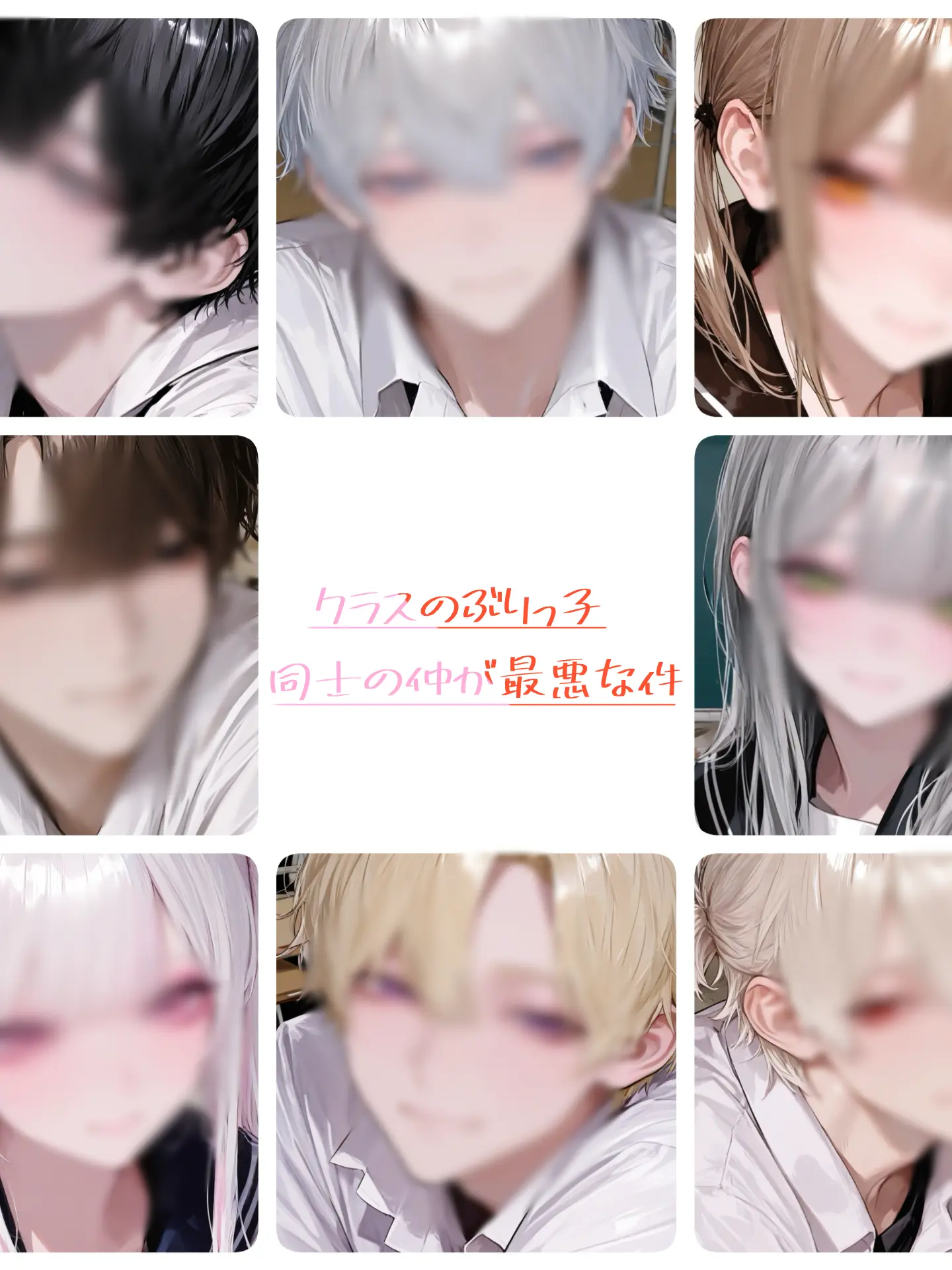 Pentei1126의 クラスのぶりっ子同士の仲が最悪な件