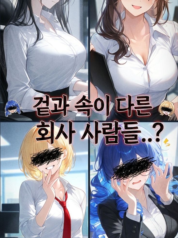겉과 속이 다른 회사 사람들..? 대표 이미지