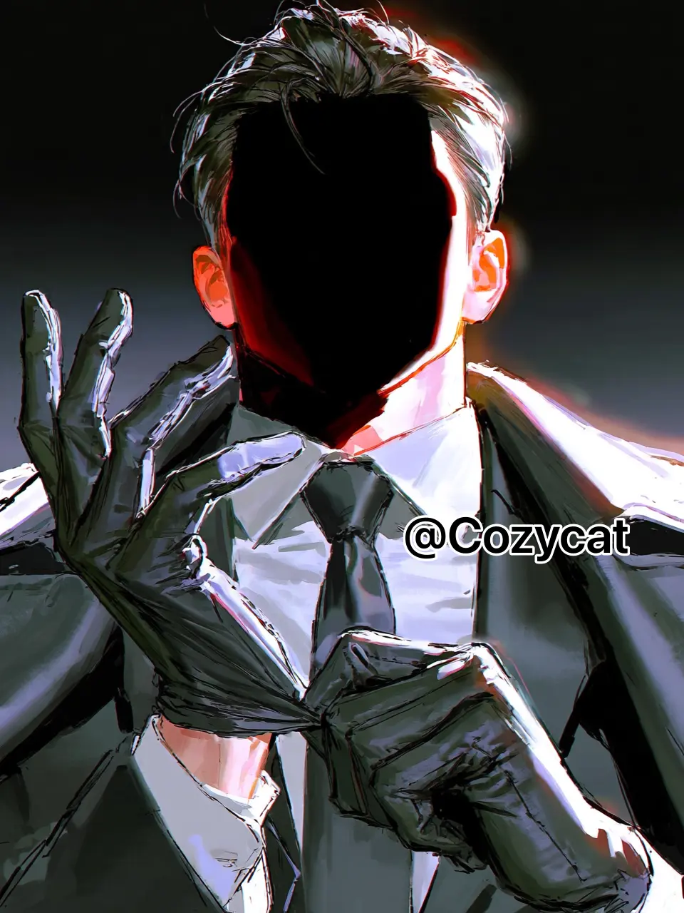 CozyCat의 When a Sharp-Suited Monster Hugs Me