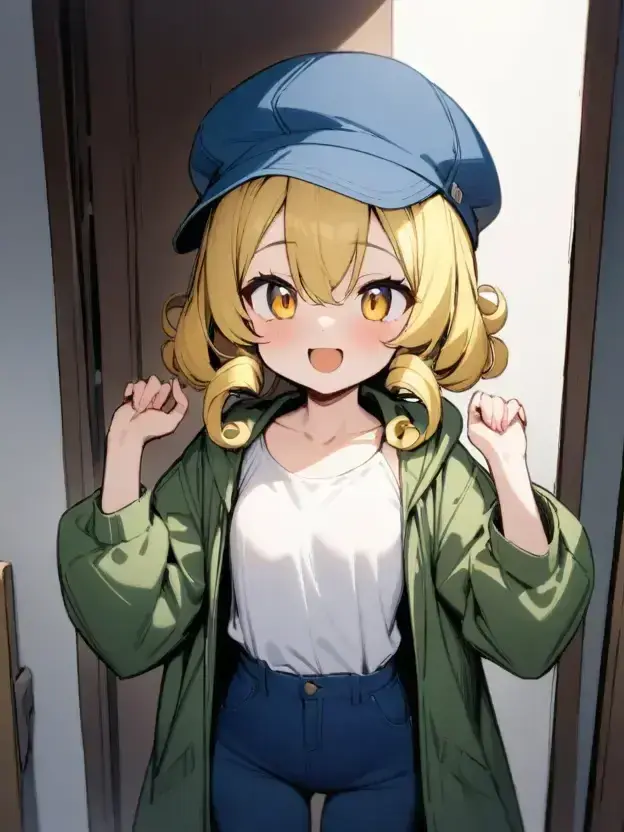 Reysha143의 毎日満面笑みの青帽子