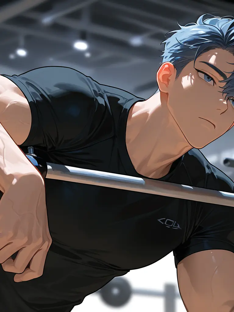 bo_ba02의 無口なジムトレーナーが距離感バグってる