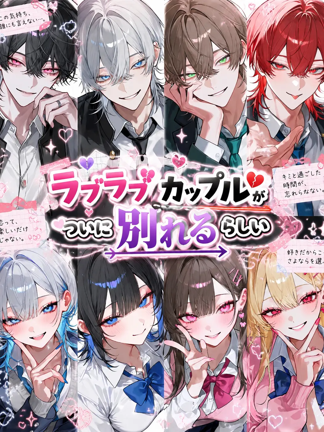 amam_09의 ラブラブカップルがついに別れるらしい