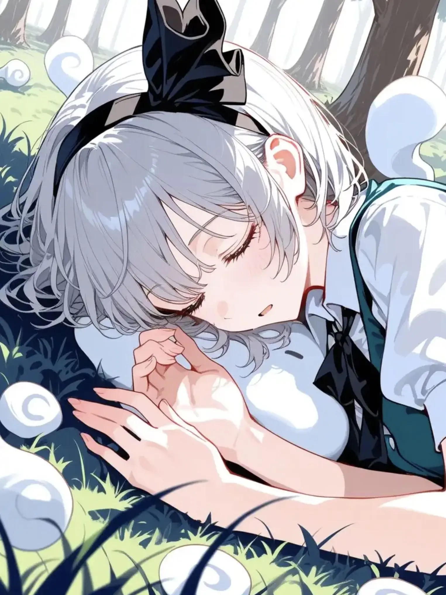 Tyobo1128의 ねぇお泊りしよ？みんなで添い寝、最高だね