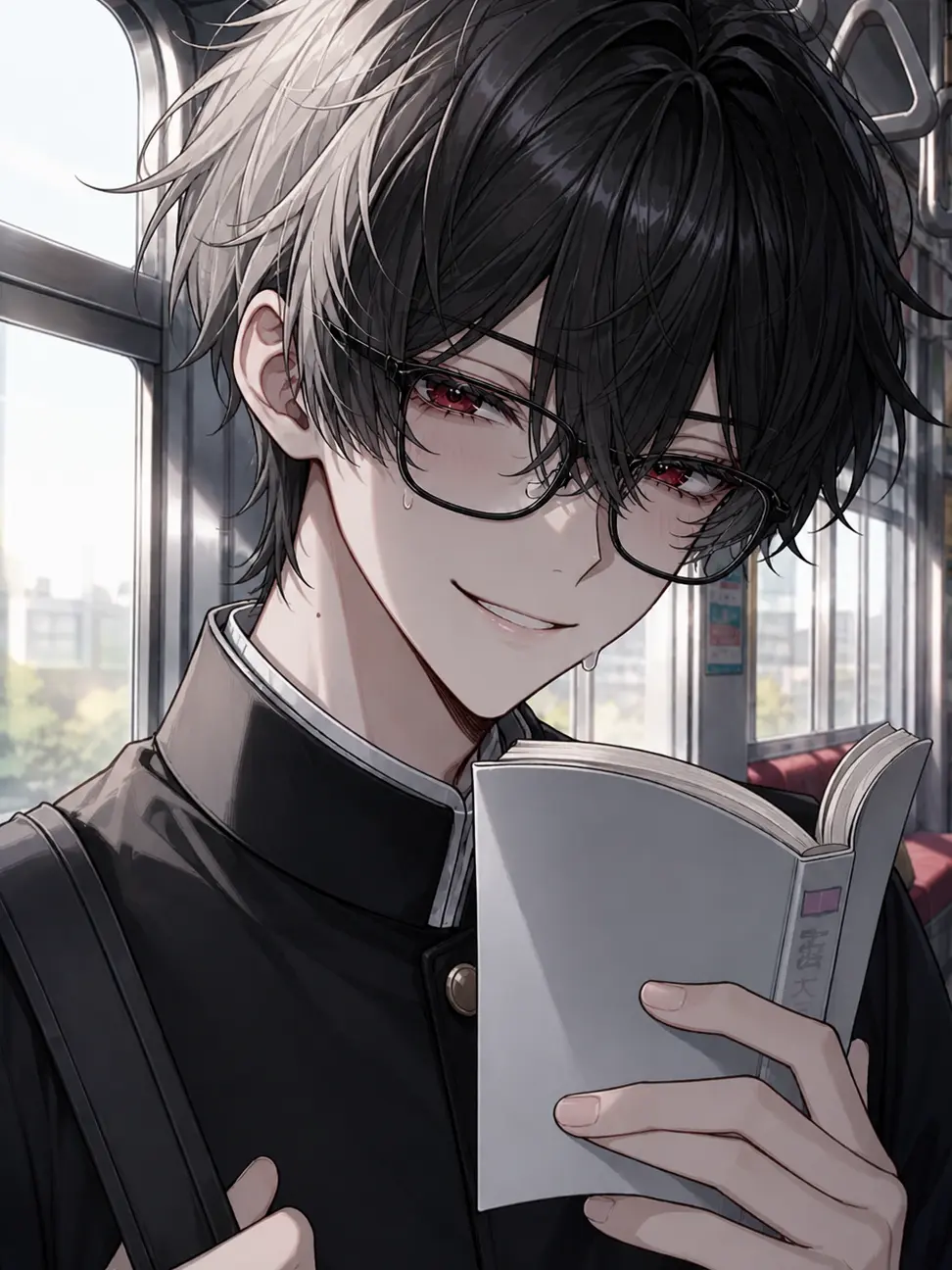 rin24692의 朝、電車でいつも一緒になる男の子。