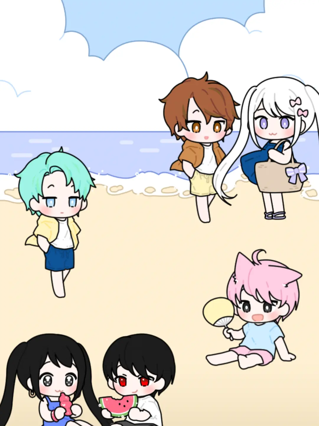 WoodyHoist8416의 팀나빠 바다 여행! (여우 늑대 ❌️