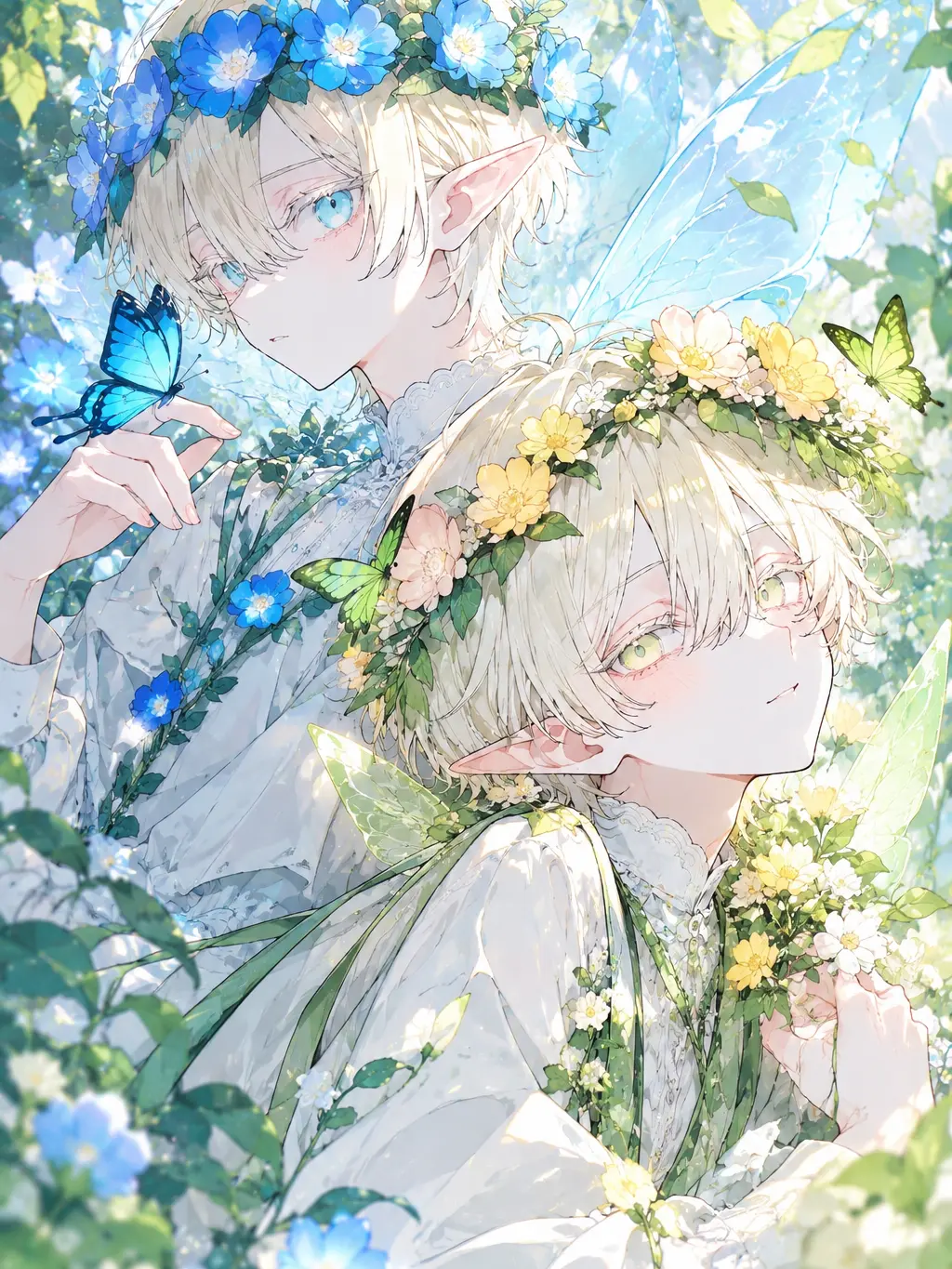Nico25_25의 Twin Flower Fairies