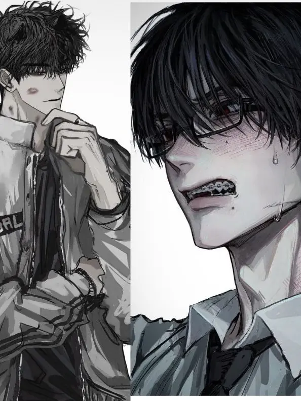 Miyahtellsstories의 statistic nerd (Leo) & bully ex (Mark)