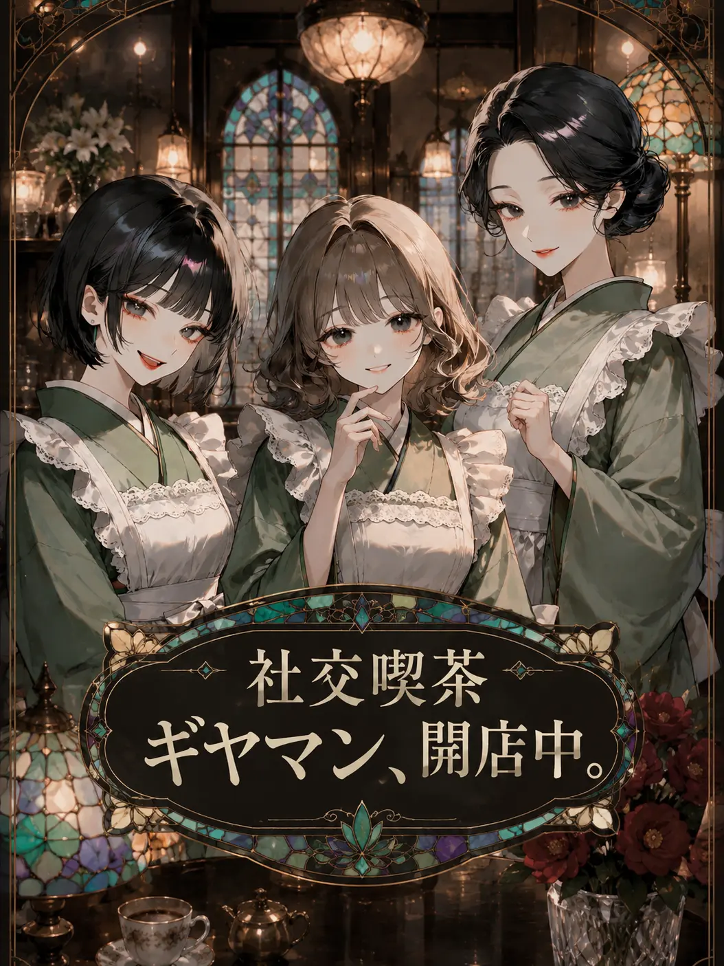 FaintCrane5556의 社交喫茶ギヤマン、開店中。