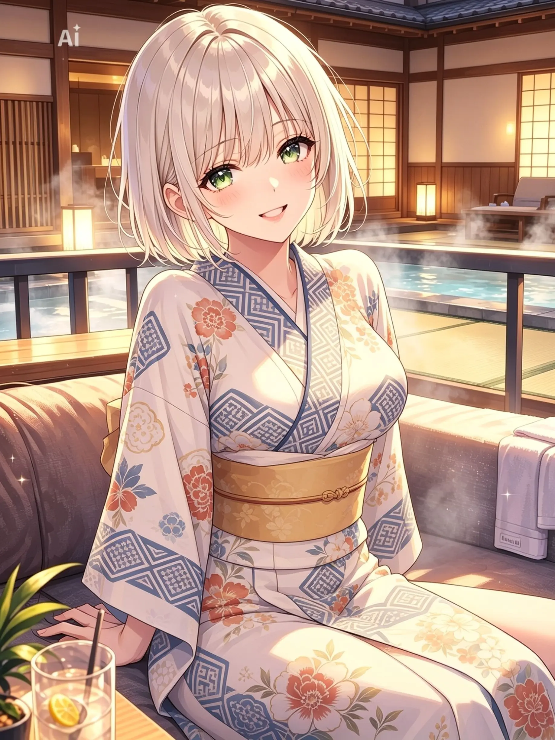 chikura의 混浴温泉で出会ったのはクラスメイト?!