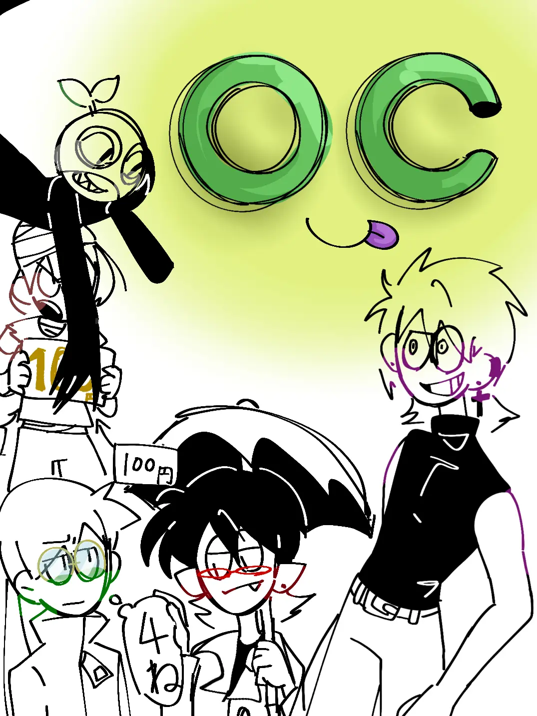 OliveCodec1057의 私のOCたち。
