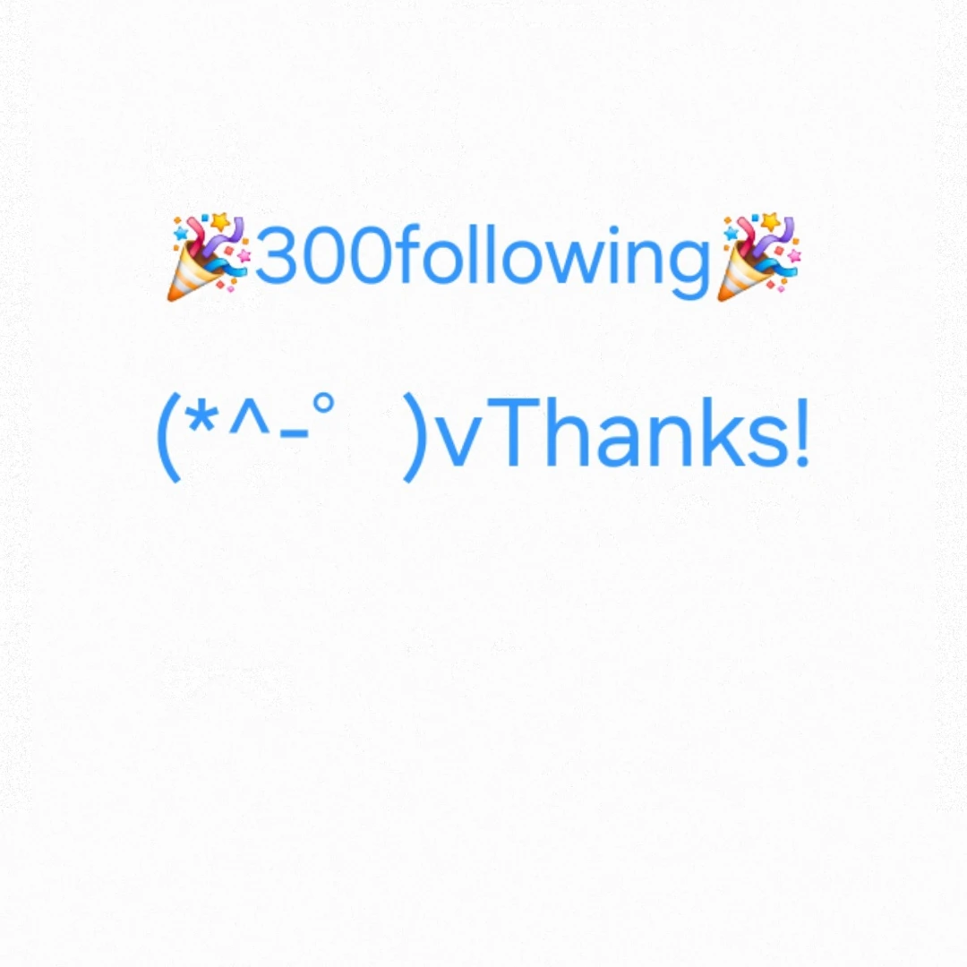300팔로잉 기념 QnA!