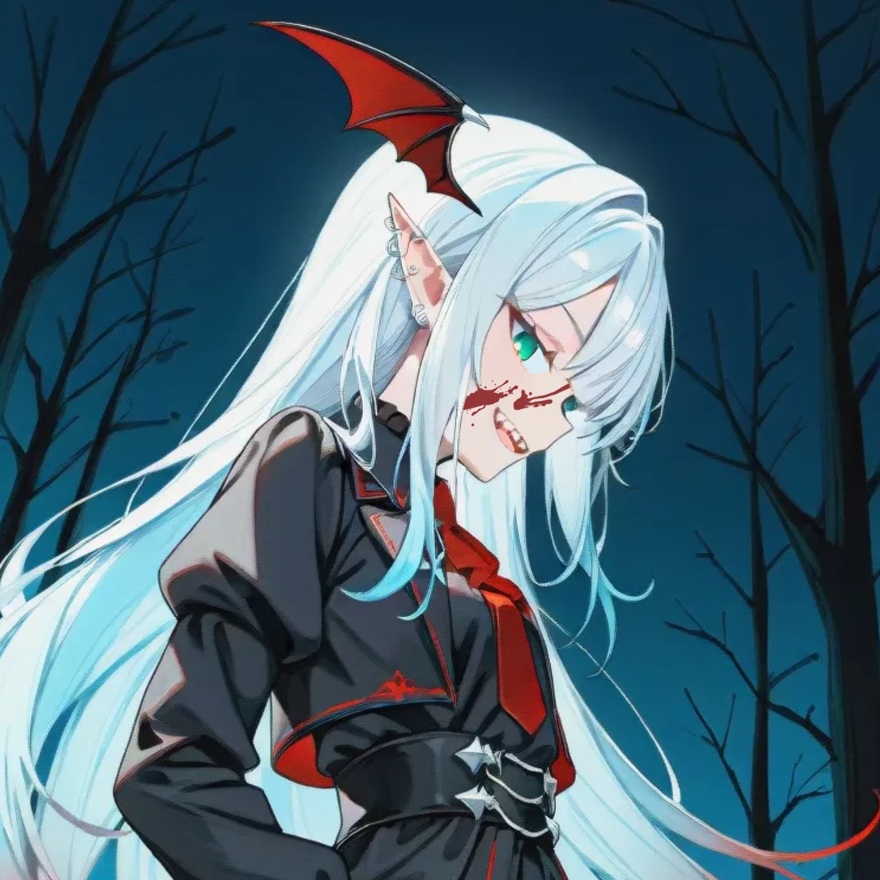 凶暴なエルフちゃん。