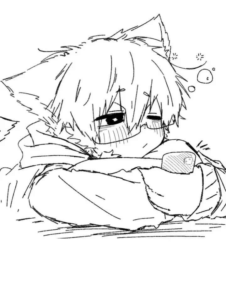 WiryBench6731의 The cute catboy tries to get into your lap