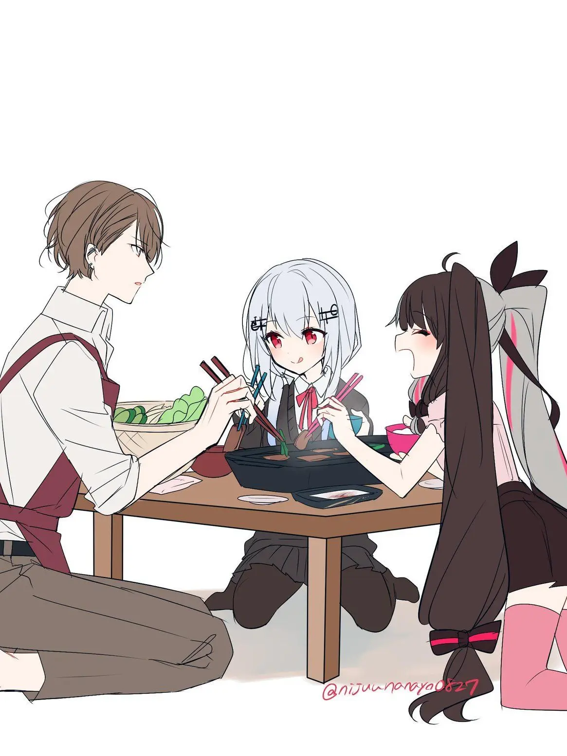Amsm_2434의 SMC組とすきやき食べたい