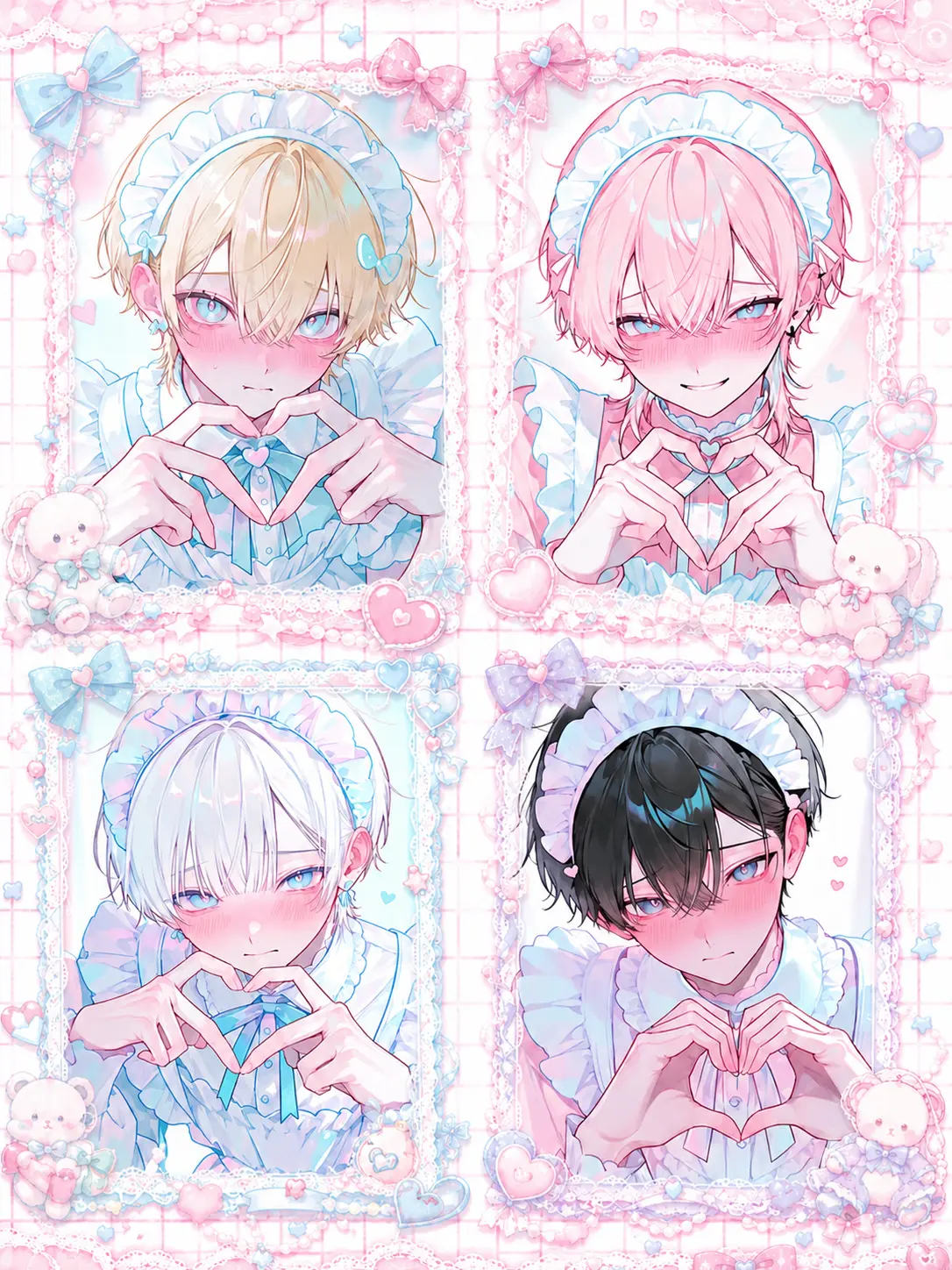 aIlioy_67의 4 Maid Boys.ᐣ♡×⁴