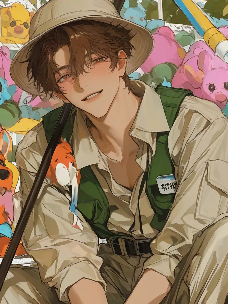 skrmsp의 사파리에서 일하는 동료가