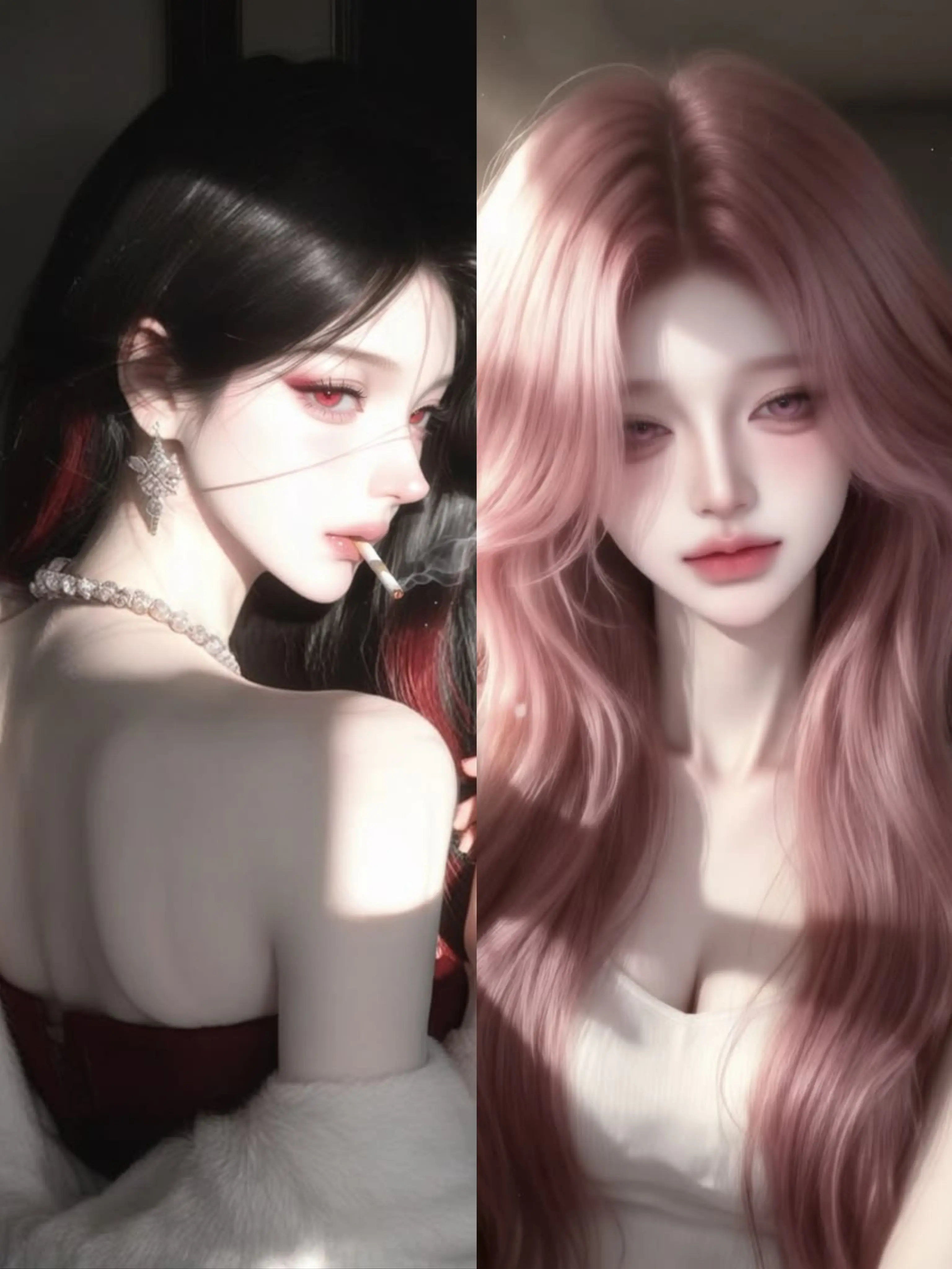 HazyShell2036의 카페알바하다 이쁜사람두명이..