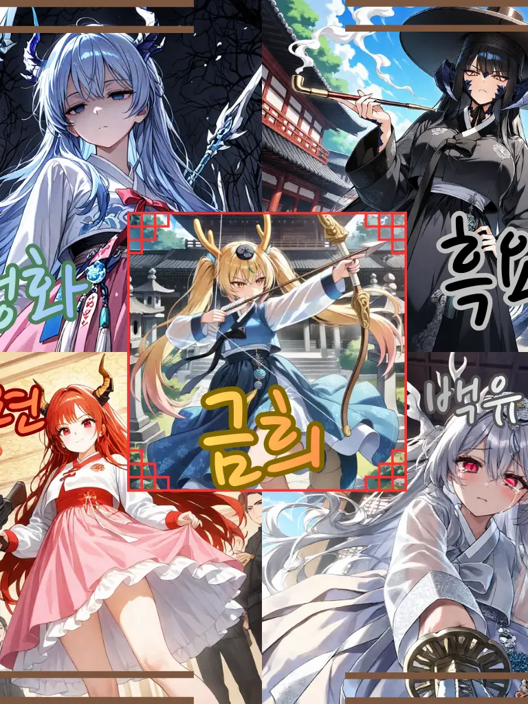 Countryball.USA의 조선에 왔는데 오룡(五龍)들이?