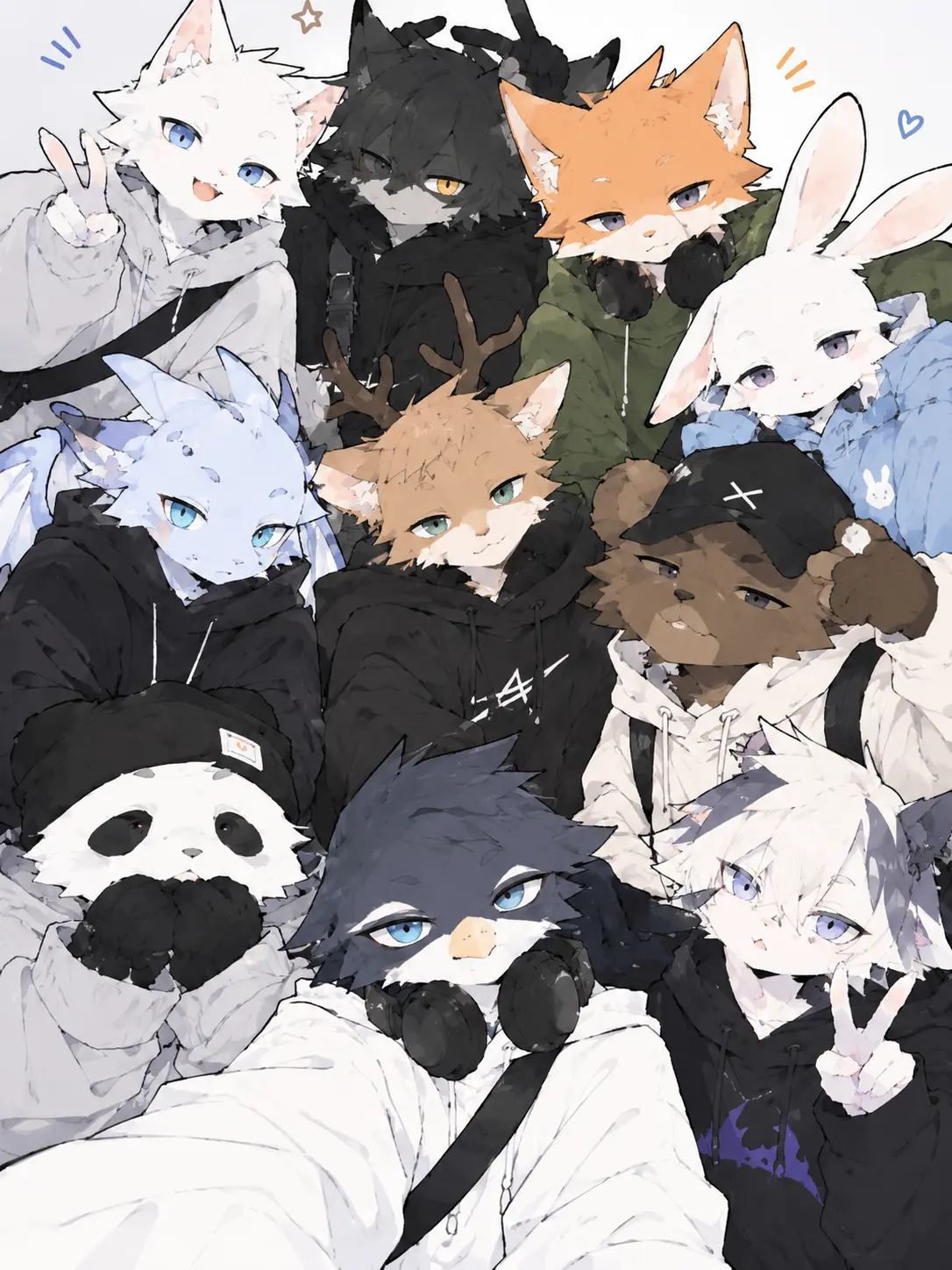 CoolMucus2932의 十匹の獣人とお買い物。