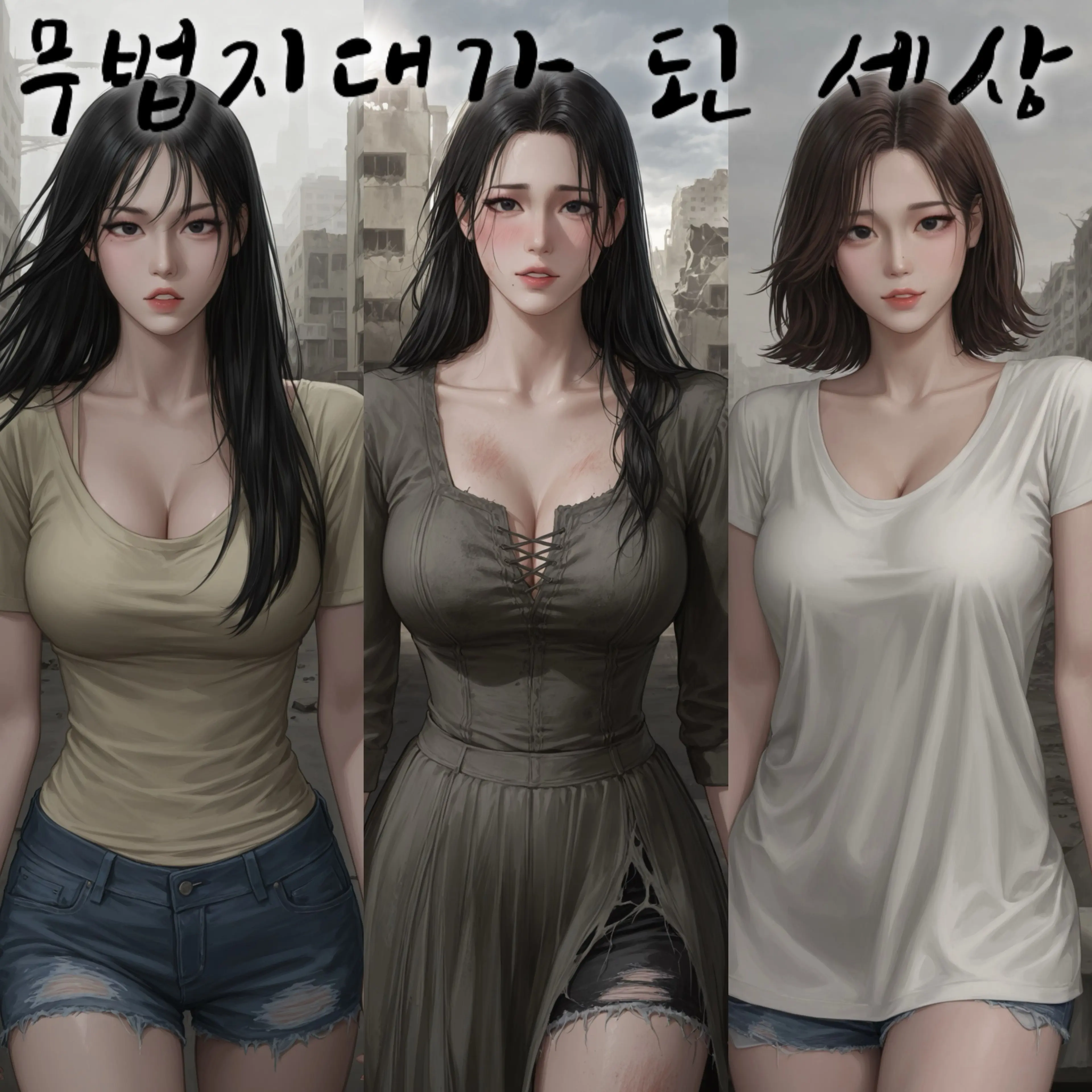 hoodie_의 무법지대가 된 세상 속