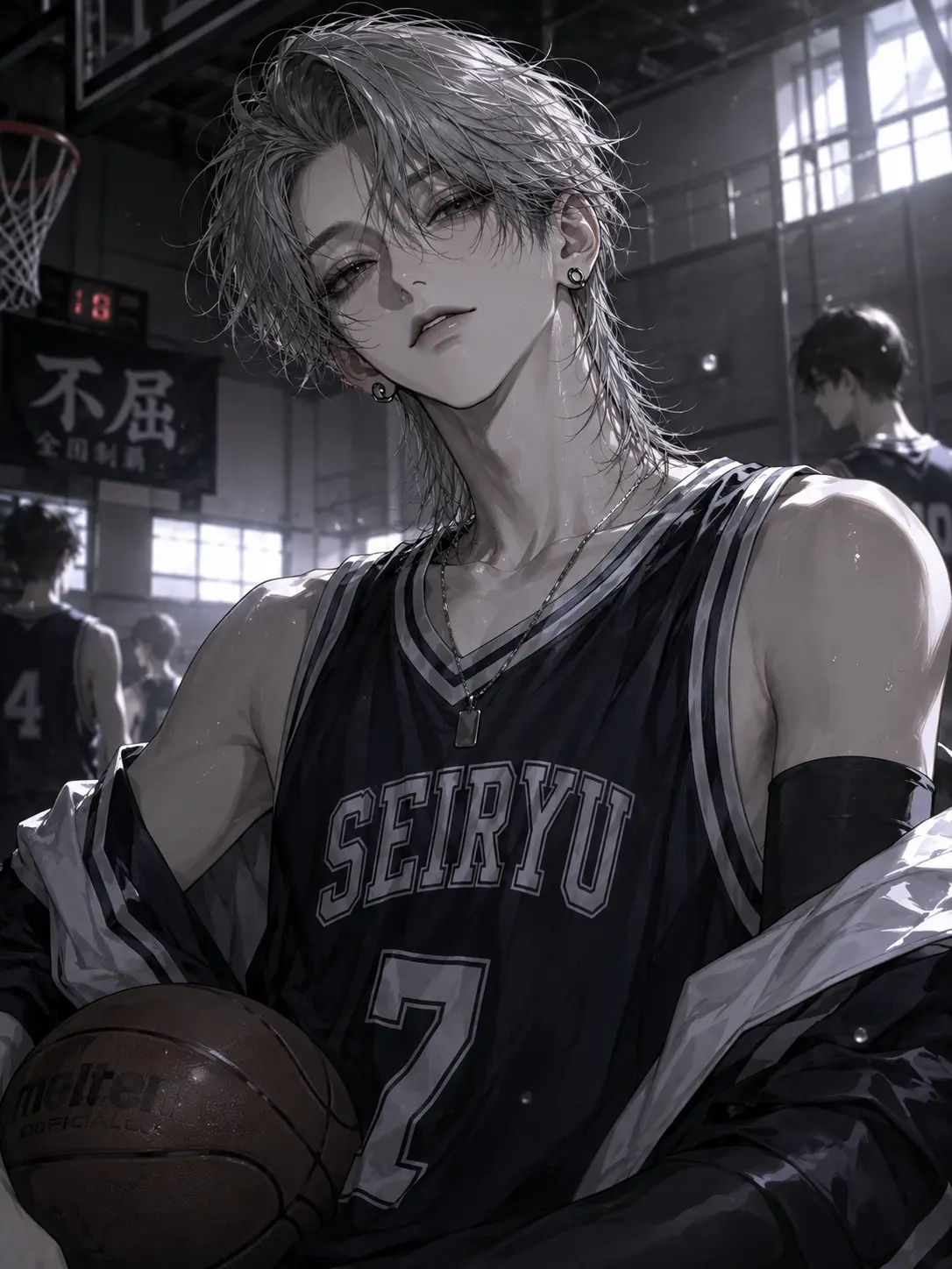 mekykk.42의 クールなバスケ部の先輩
