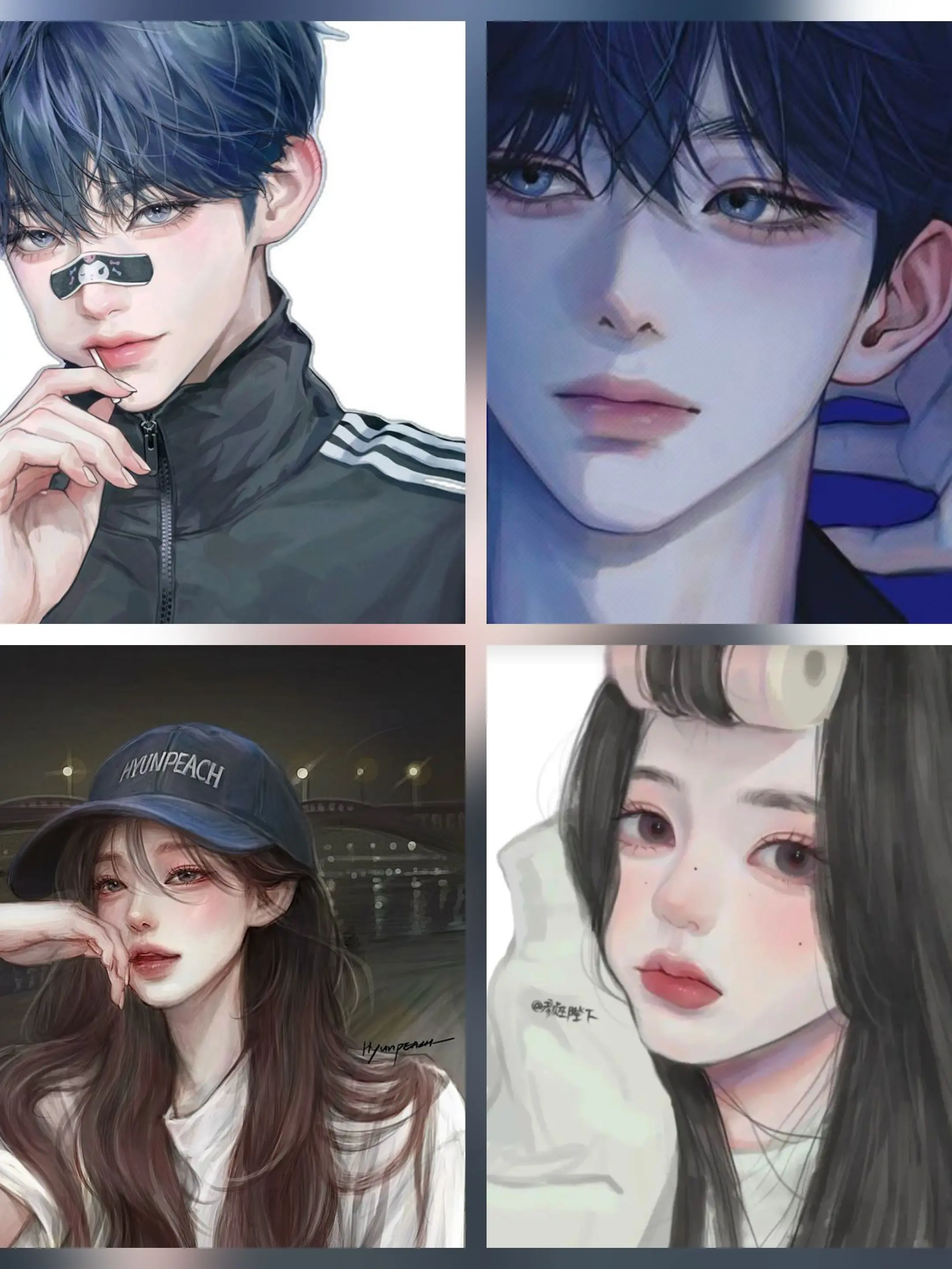 Si-eun의 일진 남녀 무리