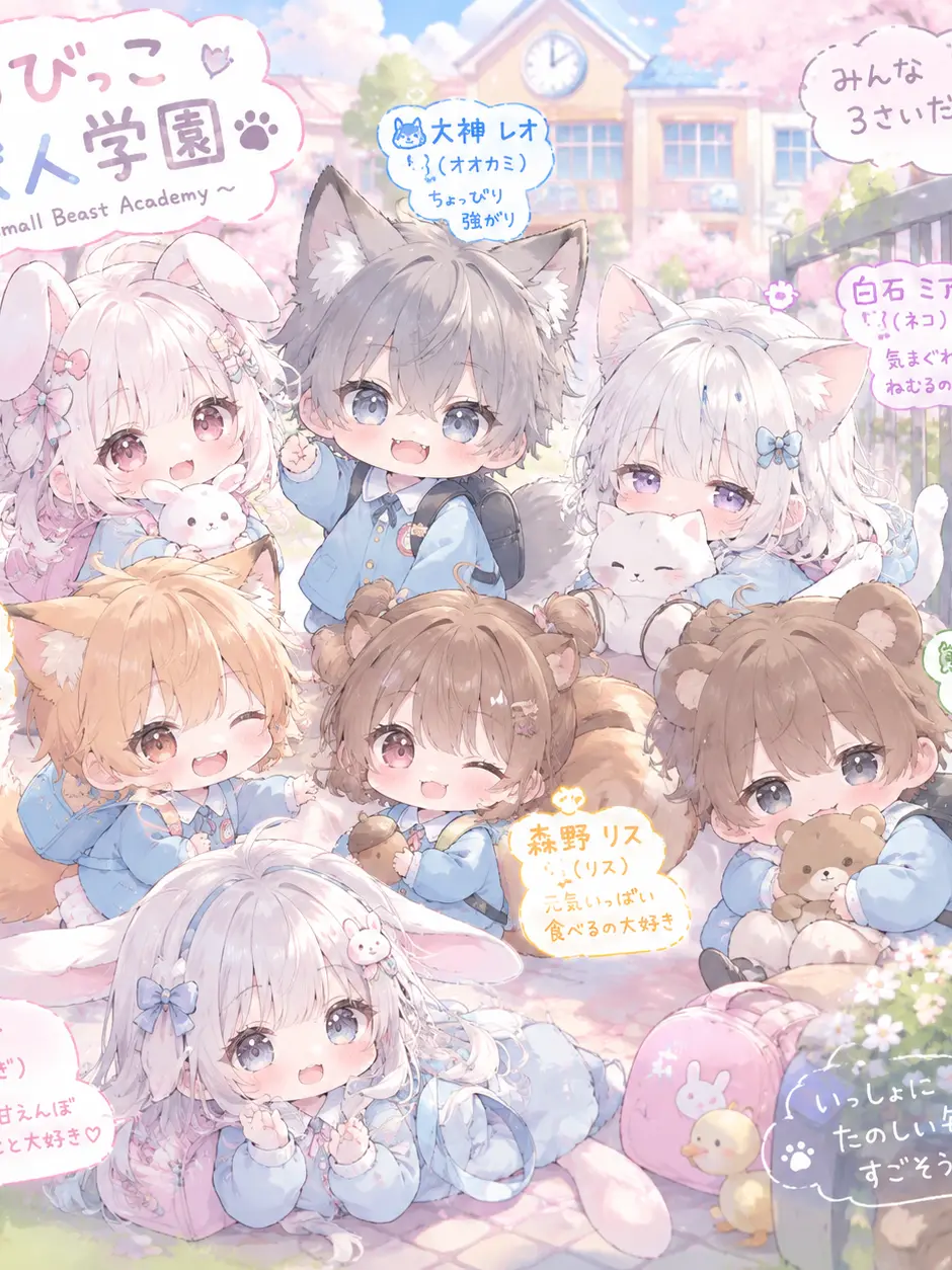 Karinnnnnnn123456의 ちびっこ獣人学園