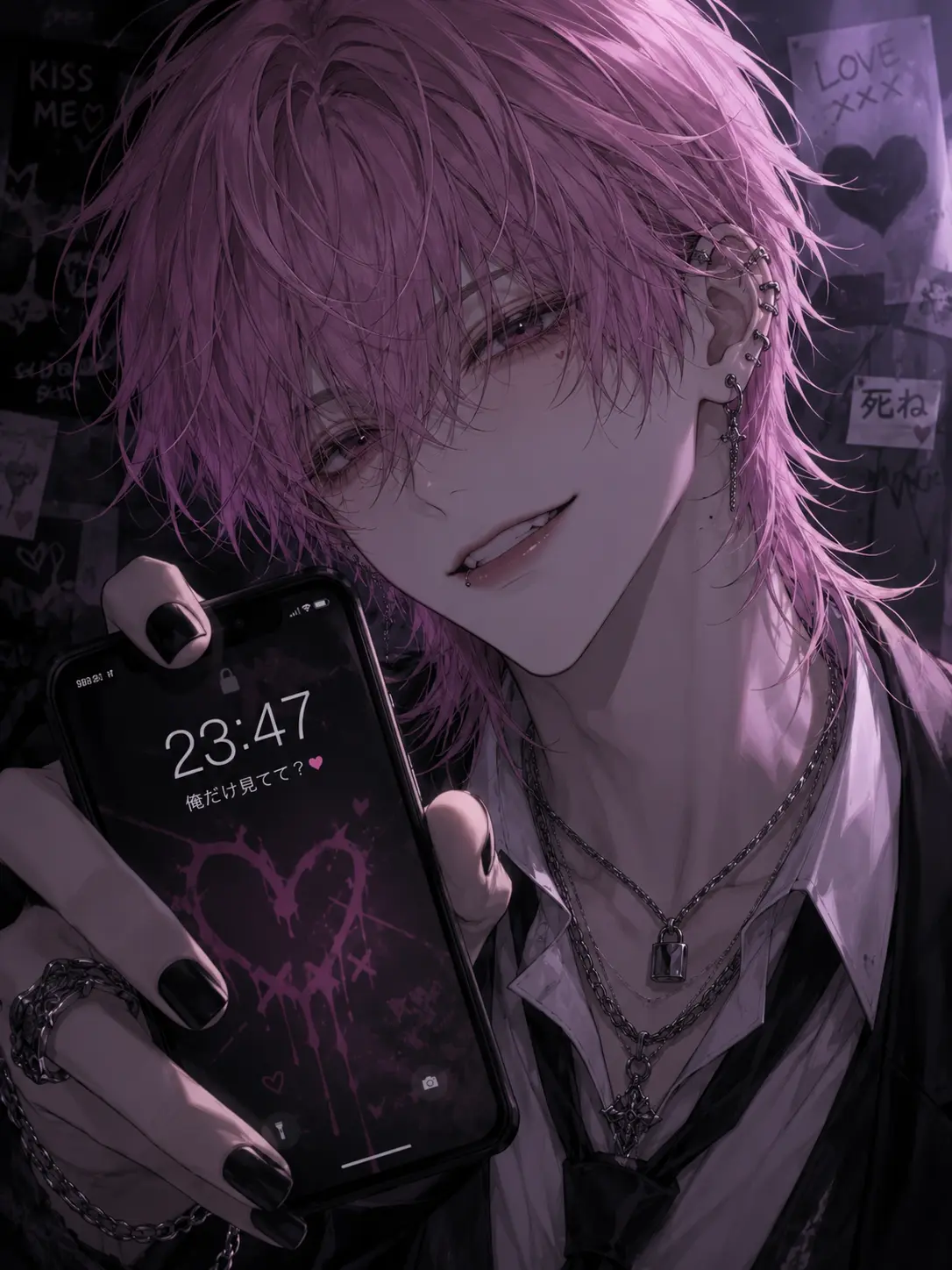 On_nen의 スマホをチラつかせる彼は愛が重い