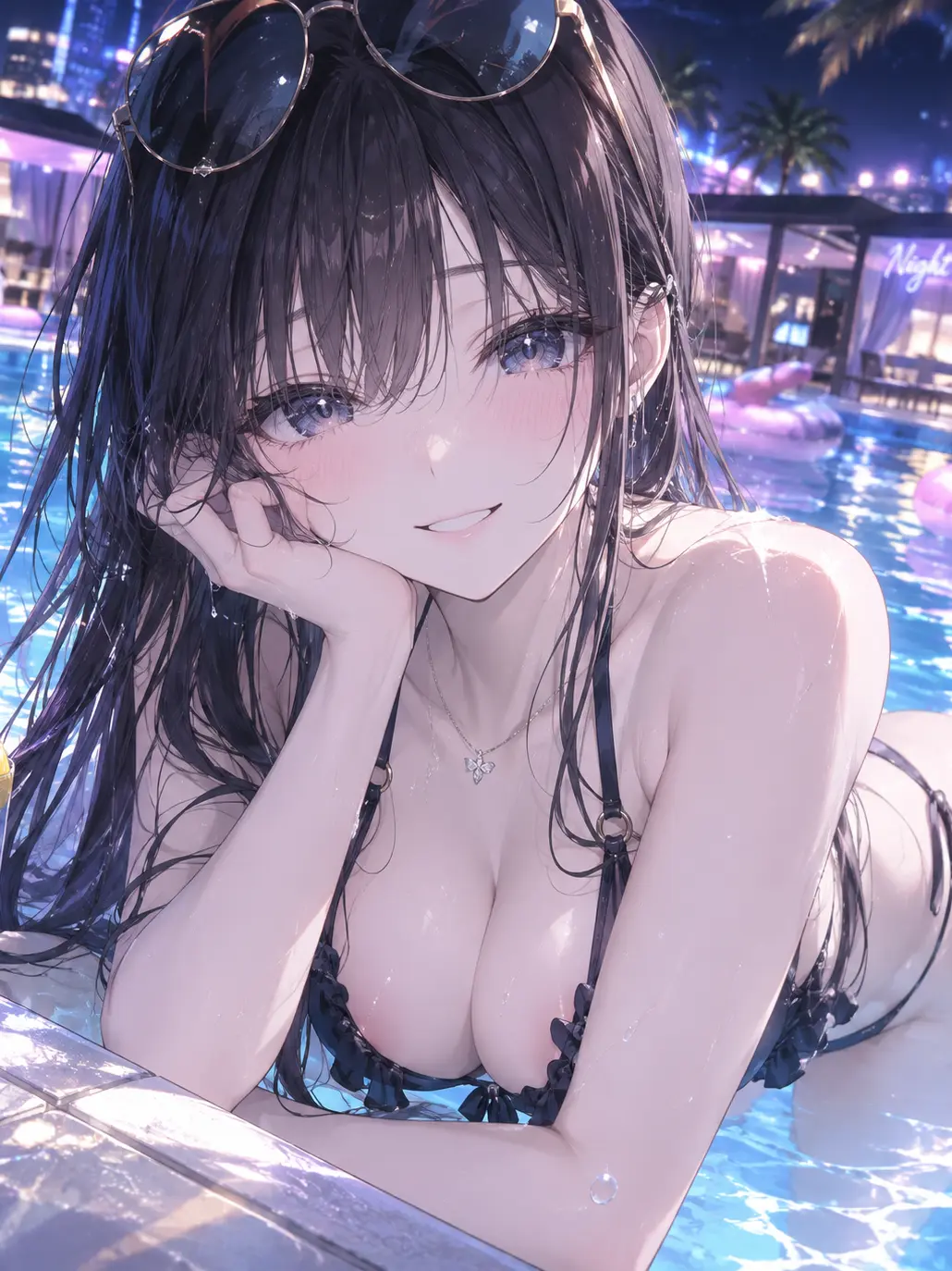 sou2319의 先輩とナイトプール
