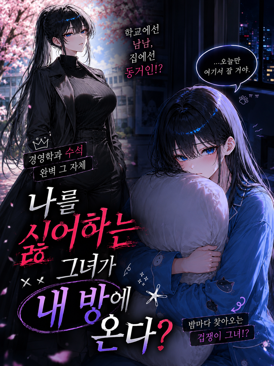 나를 싫어하는 수석과 강제 동거 대표 이미지