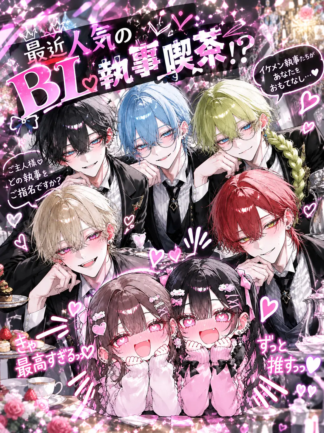 mizukurage222의 最近人気のBL執事喫茶、！？