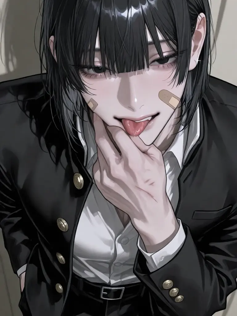 Furape_000000000의 The Delinquent is Crazy for {{user}}❤︎
