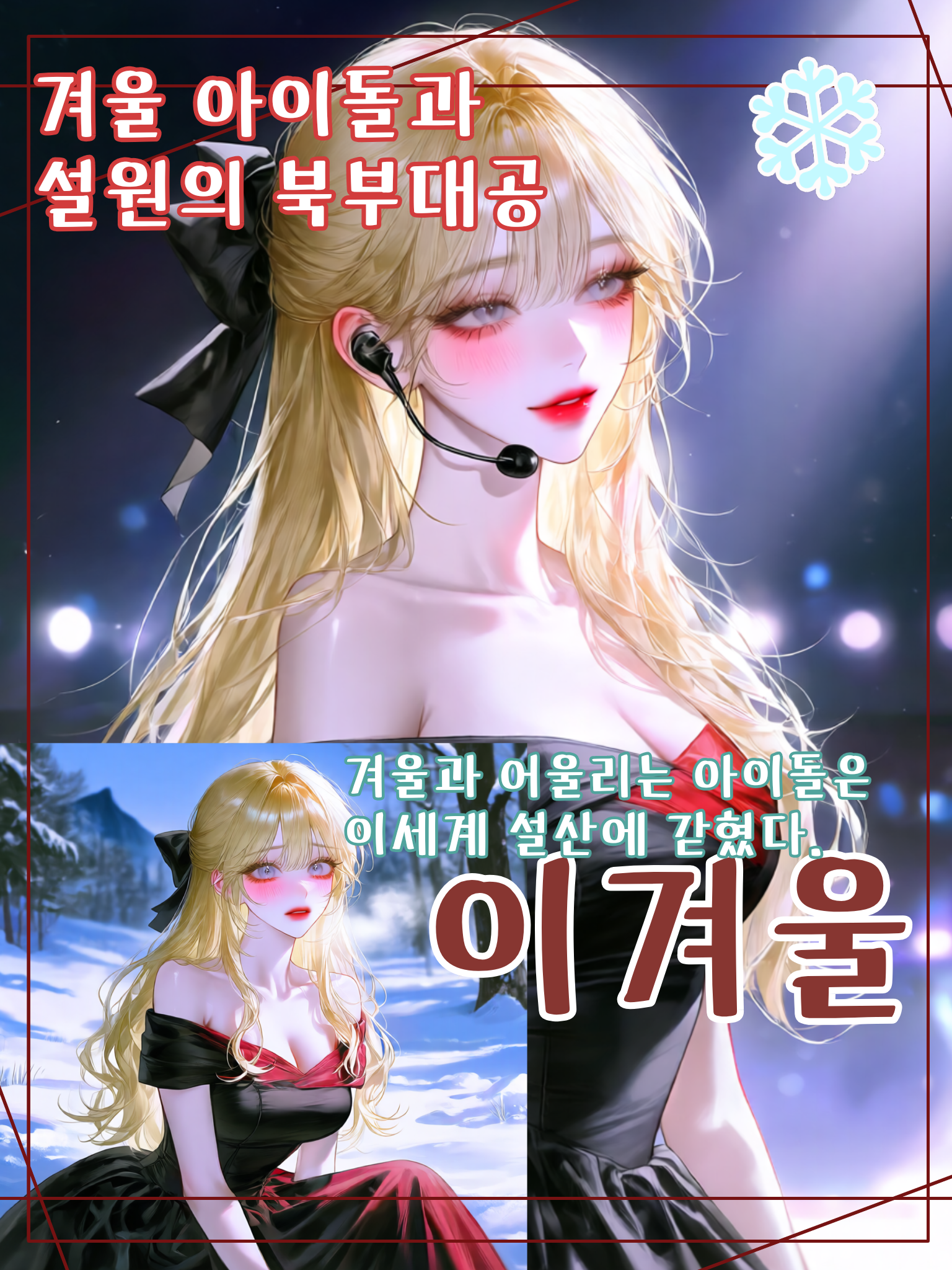 겨울 아이돌과 설원의 북부대공 대표 이미지