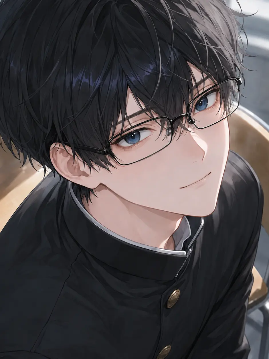 PrettyHerb0286의 隣のメガネの男の子